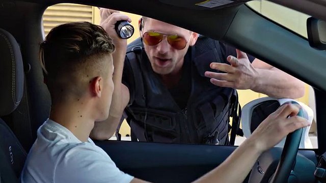 NextDoorRaw - Twink caught jerking off, fucked by hot cop