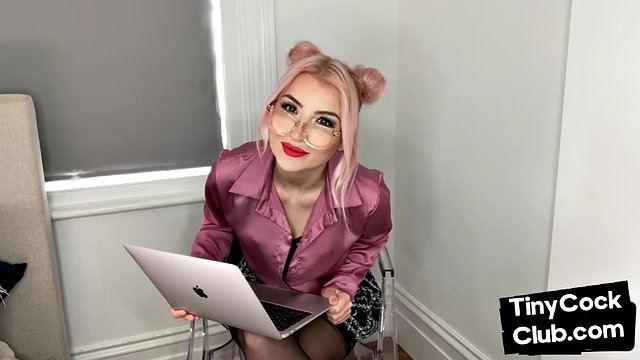 Useless guy with small dick made fun of