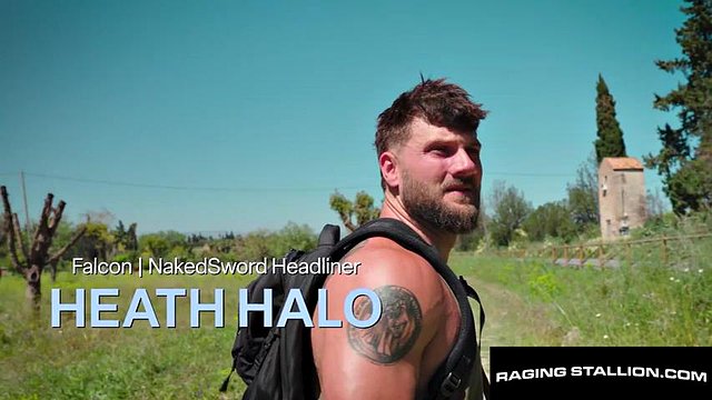 RAGING STALLION - Espanha Heatwave Hitchhike - Ripe Pits & Big Dick Bareback: pornografia gay