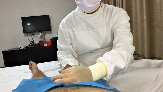 Nurse Medical Handjob