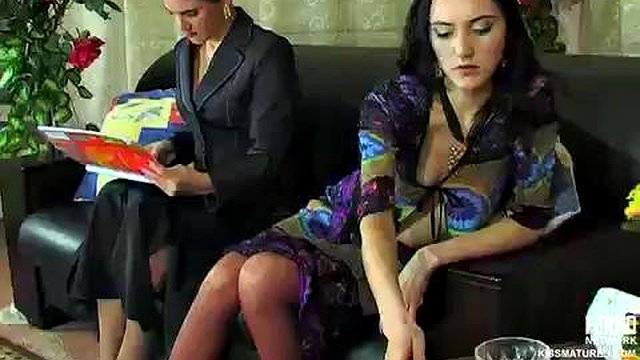 Lesbian Interview: Milf, Licking & Seduction Porn