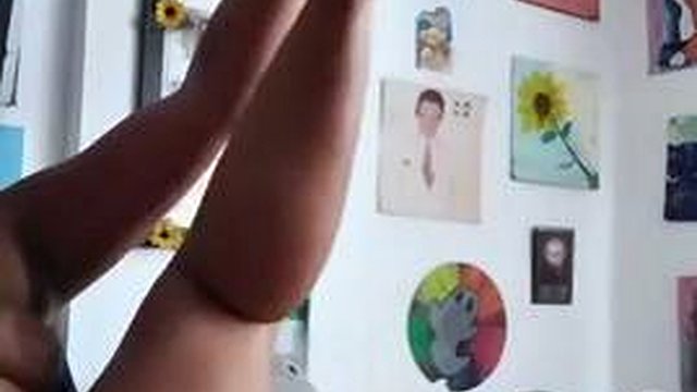 POV: You're my cuckold boyfriend and you're see on me with another man on a video call
