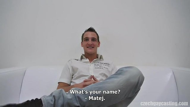 czech gay casting - matej (7730)