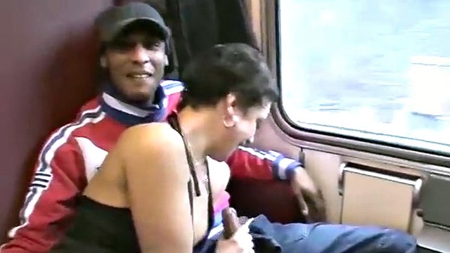 public sex orgy on the train