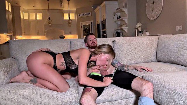 Lesbian Rides Big Cock