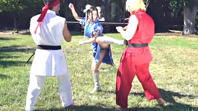 River Lynn Deepthroats Chad Alva as Bad Santa Cosplay Parody