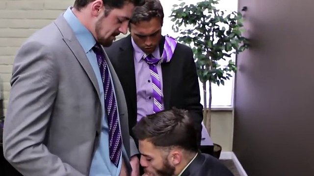 office bitch threeway with Tommy Defendi