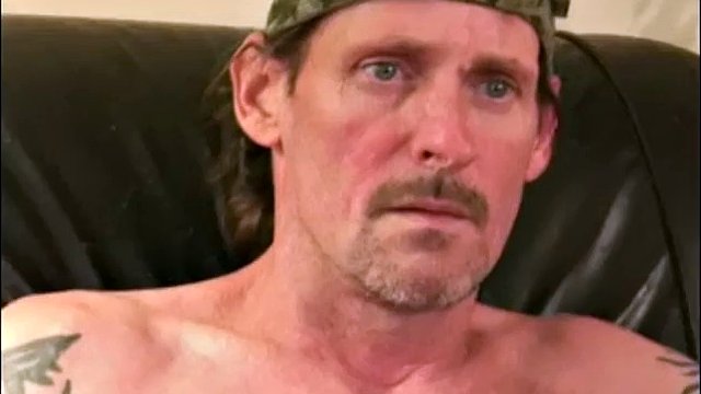 This good old country boy from North Georgia, just off the chain, came to Atlanta to serve parole. Father of five, 48-year-old, 5'9", 150 lbs, roofer. Jeff says he's just a good old country boy who likes to crack a nut.
