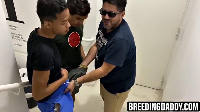 Fat daddy Ferdinand spitroasted by wild twink gang raw ft. Giorgio, Camera Boy & Felix: Gay Porn