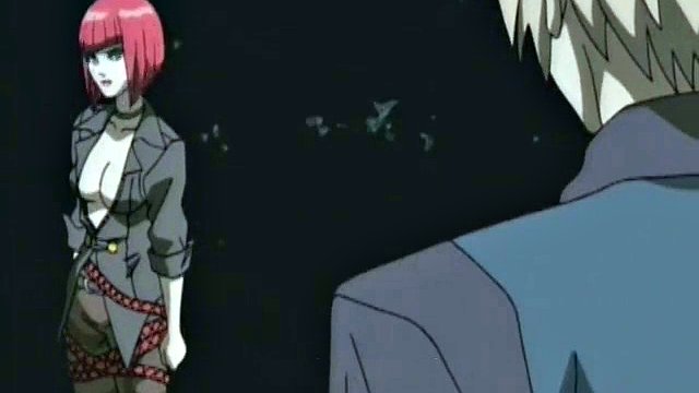 Anime teen sucking cock in a cell