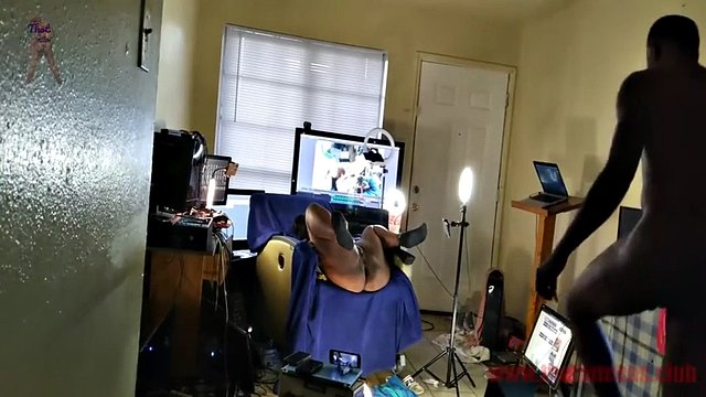 Thot i Texas - Enjoi gir fitte ibenholt amatør milf 00103