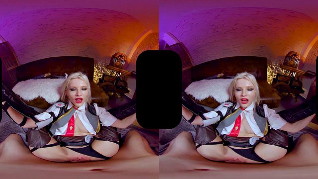 Overwatch Ashe Teases Her Prey Seductively, Zazie Skymm as Big-Cock Hentai Vixen Cra
