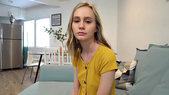 Skinny teen sucks and rides dick for debt