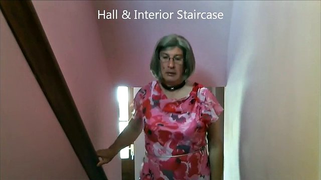 Mature gay perv loves dressing himself as an old l