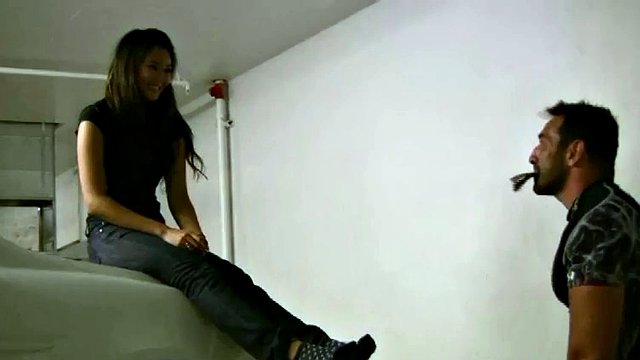 Asian Girl Gets Her Feet Worshiped