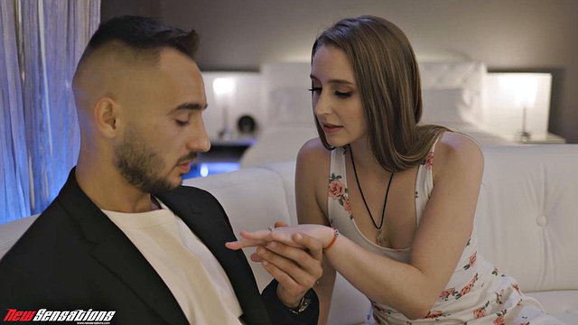 Laney Grey Takes Big Cock for Surprise Cumshot