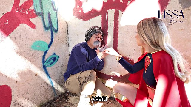 Supergirl wird in das Versteck des Bösewichts gelockt und muss nun fliehen