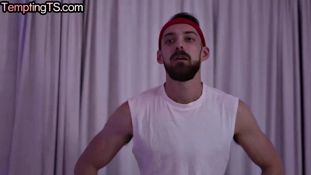 Yoga Shebabe licks and fucks her boyfriend's hairy ass in a yoga class