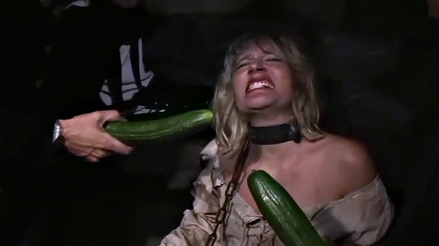 Blonde Amalia jailed for BDSM gang bang
