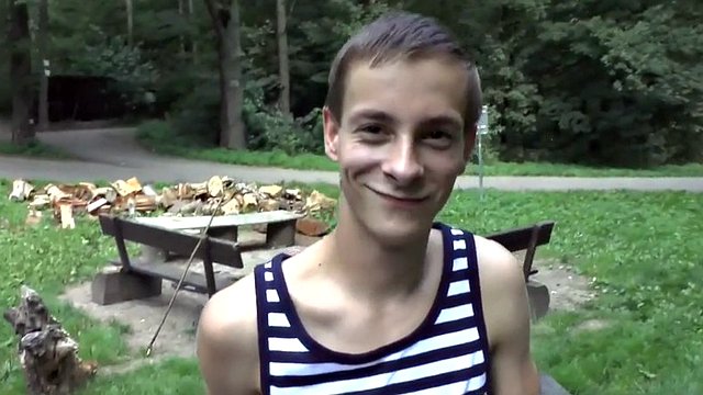 Cute little gay boy shows off his fine meat pole