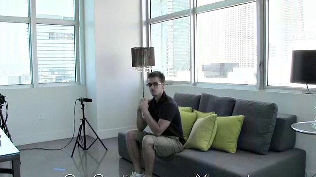 gaycastings HD - blast lucas a huge load in her audition