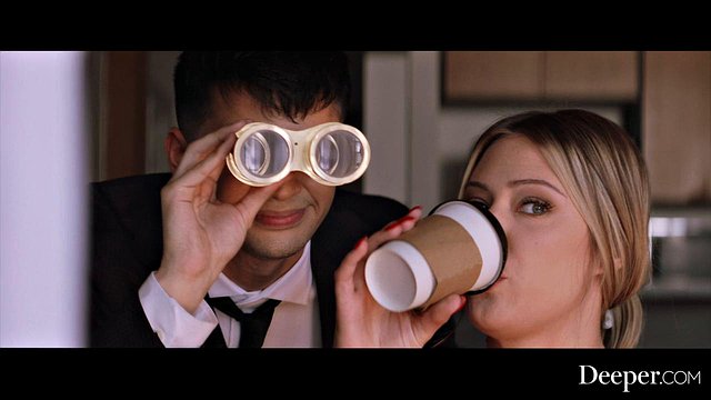 Avery Watches Sexy Anya Olsen's Lesbian Cheating with Married Neighbor