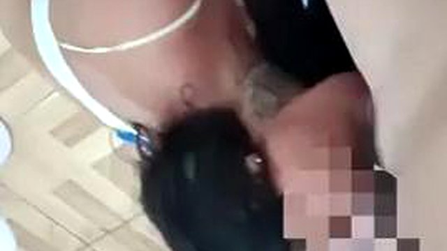 My best friend's Mexican girlfriend spreads her legs on the street after the party
