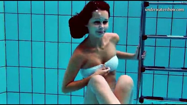 Hungarian teen Nata Szilva shows off her swimming prowess