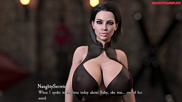 Shadows 04 - Super Sexy MILF With Massive Boobs Hard Fucked in BDSM Sex - 3D Hentai Porn Games